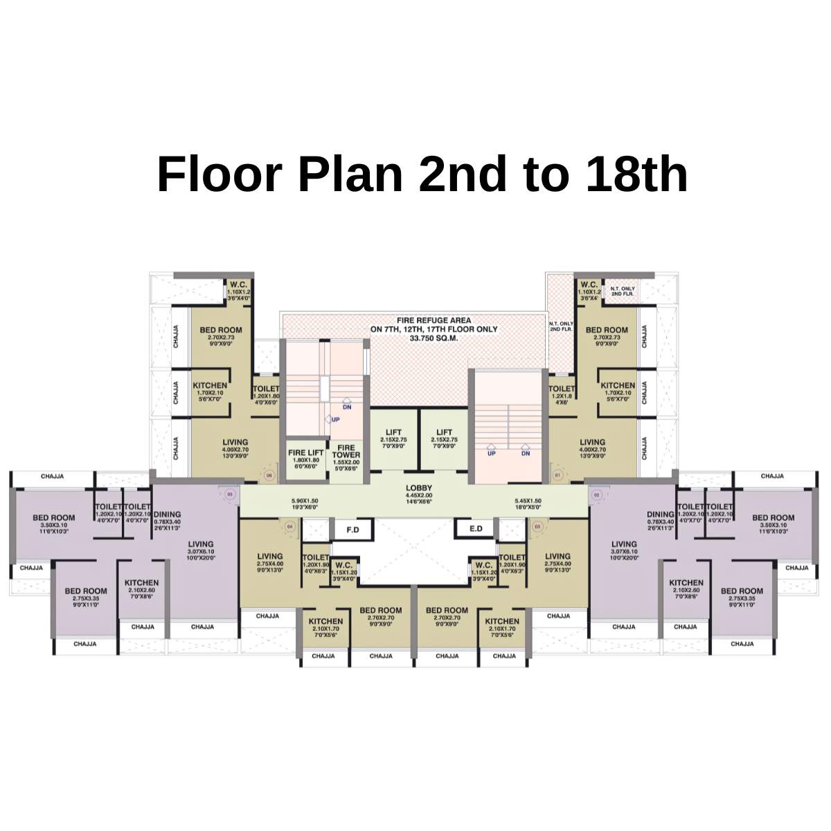 Gami-Ved-Floor-Plan-2nd-to-18th-Floor